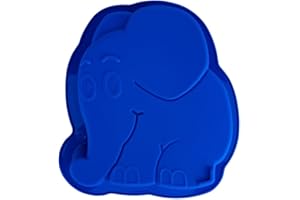 Dr. Oetker Silicone Motif Baking Mould - The Cute Elephant from the Show with the Mouse as a Charming Baking Creation - Dishwasher-safe Cake Mould with Non-Stick Properties - 18.5 x 20.5 x 6.5 cm