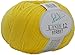 Produktbild ONline Linie 12 Street Merino Sockenwolle uni 50 g - nicht nur für Socken geeignet - sehr weiche Wolle zum Häkeln und Stricken - auch für Baby- und Kinderbekleidung 0003 gelb