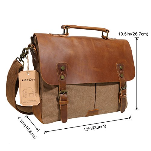Lifewit Vintage Umhängetasche - 2