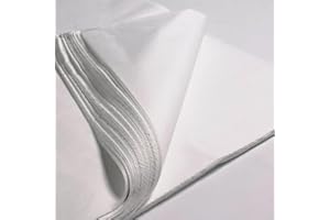 Apex Business Supplies 50 Sheets of Large White Tissue Paper, 20x30 inches, Acid-Free for Art, Gift Wrapping & Packaging