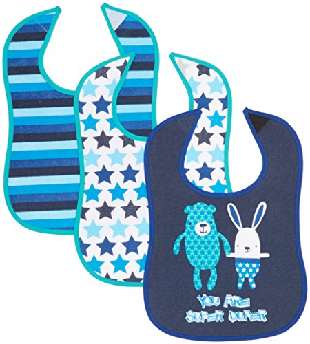 Care Baby-Jungen Lätzchen Babi1, 3er Pack