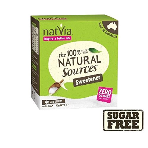 Preisvergleich Produktbild Natvia Zucker Erythritol benötigter klebt 40 Pro Packung (2 Stück)