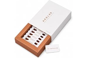 AGELXR Instant Wrinkle Remover Serum - Argireline, 30 x 0,6 ml | Omedelbart ansiktslyftningsserum, 30 x 0,6 ml flaskor, stramar åt rynkor och fina linjer, minskar svullna ögon