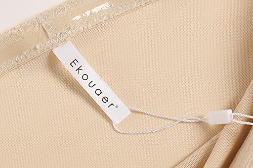 Ekouaer Butt Lifter Shaper Taille und Oberschenkel Shaper Erweiterer Boyshorts Unterwäsche - 5