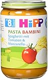 Hipp Pasta Bambini - Spaghetti mit Tomaten und Mozzarella