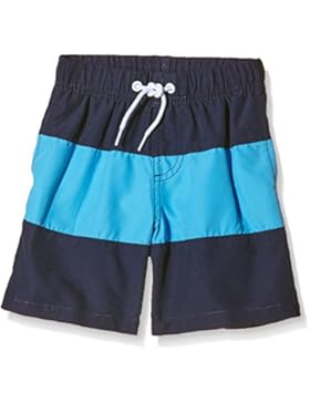 Miami Beach Swimwear Jungen Badeshorts mit Block-Print