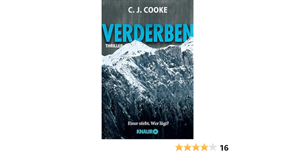 Verderben Einer Stirbt Wer Lugt Thriller Amazon De Cooke C J Wallbaum Susanne Bucher