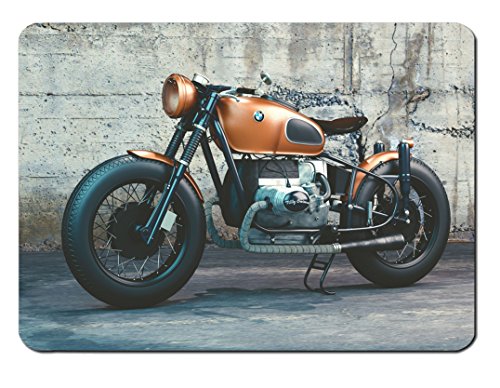 Preisvergleich Produktbild Mauspad Motocycle Oldschool Design