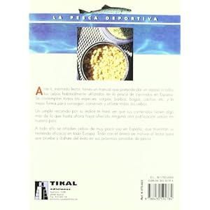 Cebos para la pesca de ciprínidos.