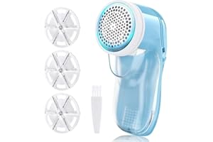 TIPTOP HOME Mini Levapelucchi Elettrico, Ricaricabile USB Togli, Levapelucchi Elettrico per Abiti Elimina Pelucchi con 3 Lame, Rasoio Elimina Pelucchi Potente per Vestiti, Mobili e Tessuti