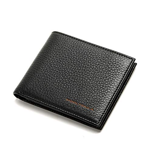 Preisvergleich Produktbild SUWIN Lederbrieftasche für Geschäftsleute, ultradünne, Kurze quadratische Brieftasche, tragbare Multifunktionsbörse, Multi-Card-Tasche