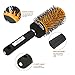 Abody Ceramic Nylon Round Barrels HairBrush Lightweight Quiff Roller Comb For Hair Blow Drying ,Straightening, Styling, Curling -53mm
