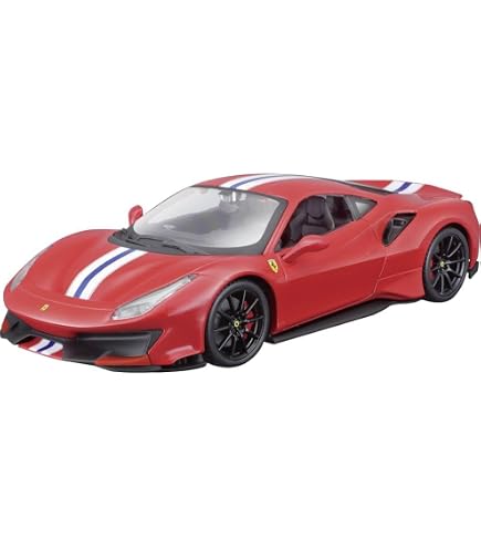 Bburago Ferrari F12 TDF – Échelle 1/24, Métal, Socle De Présentation, Couleur Aléatoire, Dès 3 Ans