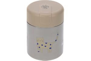 LÄSSIG Baby Kids Thermo Mantenga caliente la caja de gachas de avena Snacks a prueba de fugas de acero inoxidable 315 ml/Food Jar Little Mateys royal blue