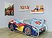 Topbeds Lit pour enfant Design voiture de course Matelas inclus