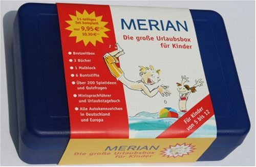 Preisvergleich Produktbild Die große Urlaubsbox für Kinder (MERIAN Reise-Kompasse)