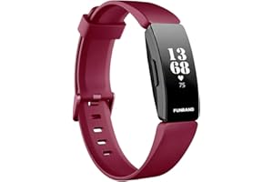 FunBand Fitbit Inspire & Inspire HR Correa,Edición Especial Soft Silicona Deportes Recambio de Pulseras Ajustable Reemplazo Accesorios Compatible para Reloj Fitbit Inspire & Inspire HR