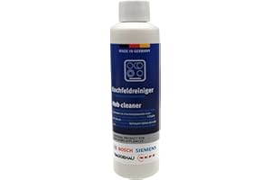 NaschLager Kochfeldreiniger 250 ml, kompatibel mit Bosch Siemens, Glaskeramik Induktion Edelstahl, Hob Cleaner, löst Rückstände streifenfrei, schmutzabweisend, Made in Germany, Artikel 00311896