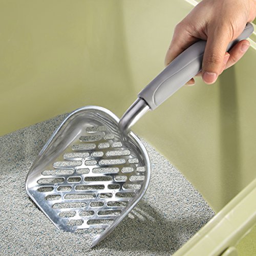 UEETEK-Mtal-de-Kitty-pour-animaux-de-compagnie-chien-chat-litire-Scooper-pelle-merde-Remover-avec-Long-Manche-pour-animaux-de-compagnie