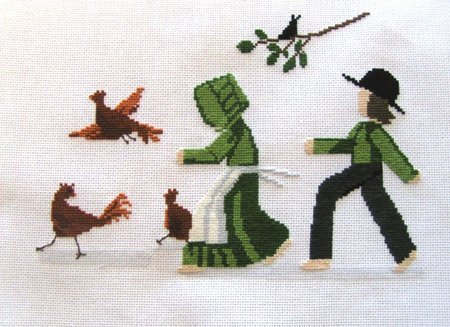 Preisvergleich Produktbild Chicken Chasin 'Diagramm