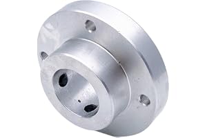 Pangyoo Flänskoppling av aluminiumlegering, 5 mm, 6,35 mm, 7 mm, 8 mm, 9 mm, 10 mm, 22 mm, 50 mm diameter, styv drivaxelanslu