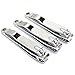 Fashion gallery 3x Free Shipping New Manicure Tool Acrylic UV Gel False Nail Clipper Nails Cutter Tips DIY Salon Stainless Steel Acessory