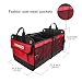 Aomaso Auto Trunk Organizer Nylon Foldable Design For All Vehicles Cars and Home With Triangle Warning