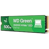 Western Digital Green SN3000 NVMe 500 GB (5.000 MB/sn'ye kadar okuma 4.000 MB/sn'ye kadar yazma) - WDS500G4G0E