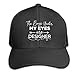 Produktbild The Bags Under My Eyes Are Designer Pure Color Peaked Hat Dad Hat Fits Unisex Black