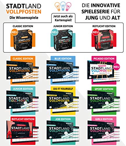 DENKRIESEN - Stadt Land VOLLPFOSTEN® - JUNIOR Edition - Für Kinder und Jugendliche - 5