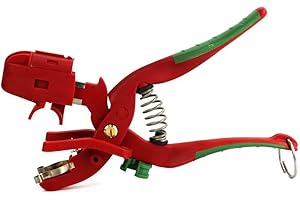 GNCGarden Pinza Drip Clip para el Montaje de goteros. Sin Fugas de Agua y Compatible con la mayoría de los tamaños de goteros medianos. Acessorio riego por Goteo