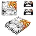 Produktbild Playstation 4 Pro + 2 Controller Aufkleber Schutzfolien Set - Dragonball (3) /PS4 P