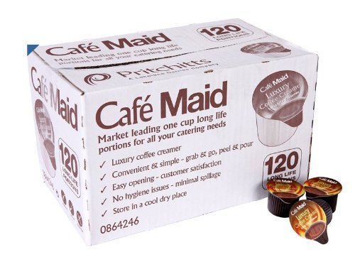 240 Café © Maid lujo porciones de café Creamer, Larga Vida Individuales