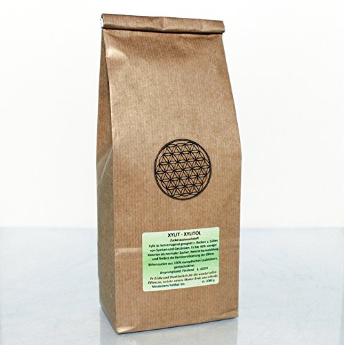 Preisvergleich Produktbild Regenbogenkreis Xylit Birkenzucker aus Finnland Tüte 1000g