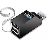 Alfais 4422 USB Hub 3 Port 2.0 3.0 &Ccedil;oklayıcı Switch