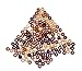 Produktbild Basteln - Holzperlen - Braun-Mix - Speichelfest - 4mm ca.155st. - (1x1Set)