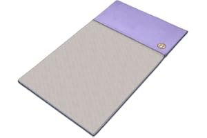 GuineaDad Forro Polar 2,0 Forro Polar de Conejillo de Indias Forros de Jaula Conejillo de Indias madriguera Ropa de Cama Bolsillo Impermeable Disponible C & C 2x3 púrpura