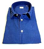  XACUS Camisa Casual de Muselina de algodón Ligero Verde 43