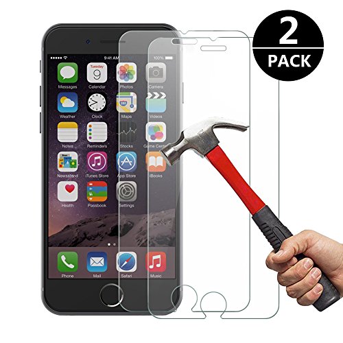 Film Protection iPhone 6 / 6S, [2 Pack] Cokirra Verre Trempé Sans Bulles Ultra-Clair 9H Glass Screen Protector pour iPhone 6 / 6S 4.7 inch