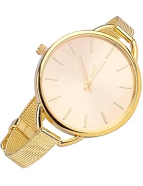 Zeagoo Damenuhr Quarzuhr Armreif Armbanduhr Georgia Analog Quarz