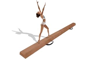 Minetom 180/240/275 cm Balken Turnen Balancierbalken Klappgymnastik Schwebebalken Gymnastik Balance-Balken Schwebebalken Faltbar für Kinder
