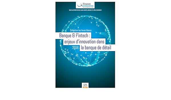 Amazon Fr Banque Fintech Enjeux D Innovation Dans La Banque De Detail Finance Innovation Sous La Direction De Jean Herve Lorenzi Et Joelle Durieux Livres