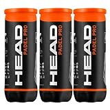  PACK DE 3 BOTES DE PELOTAS DE PADEL HEAD PADEL PRO WPT