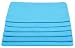 Sinland Microfibre Waffle Weave Dish Cloths Dishcloths Washcloths Facial Cloths 33x33cm Pack of 6 Turquoise