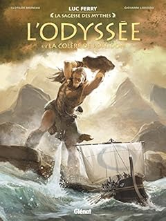 jaquette livre L'Odyssée - Tome 01: La Colère de Poséidon