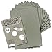 Produktbild 50 Blatt I Vintage Kraftpapier in Grau DIN A4 120 g/m² graues Recycling-Papier, 100% ökologisch Brief-Bogen - Briefpapier I UmWelt by GUSTAV NEUSER®