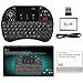 Produktbild iUcar i8X Mini 2.4G Wireless Keyboard Touchpad Combo mit Hintergrundbeleuchtung Fly Mouse - Schwarz