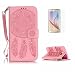Produktbild Fatcatparadise (TM) Schutzhülle für iPhone 5, 5S, SE, mit Displayschutz aus gehärtetem Glas, kratzfest, weiche Silikon-Rückseite, elegantes Vintage-Design, glitzernde Schmucksteine, Windfänger-Motiv, Retro-Design, magnetisch, PU-Leder, Kreditkartenhalter, mit Band
