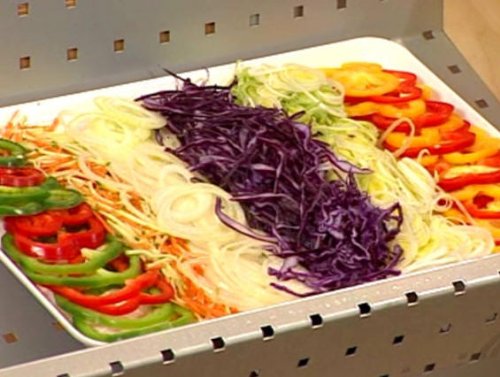 ORIGINAL TNS 2000 GEMÜSEHOBEL ALL IN ONE MADE IN GERMANY FARBE BLAU - 7