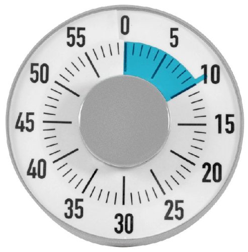 ZEITZEIGER wie Eieruhr von 60 bis auf 0 Stufenlos einstellbar